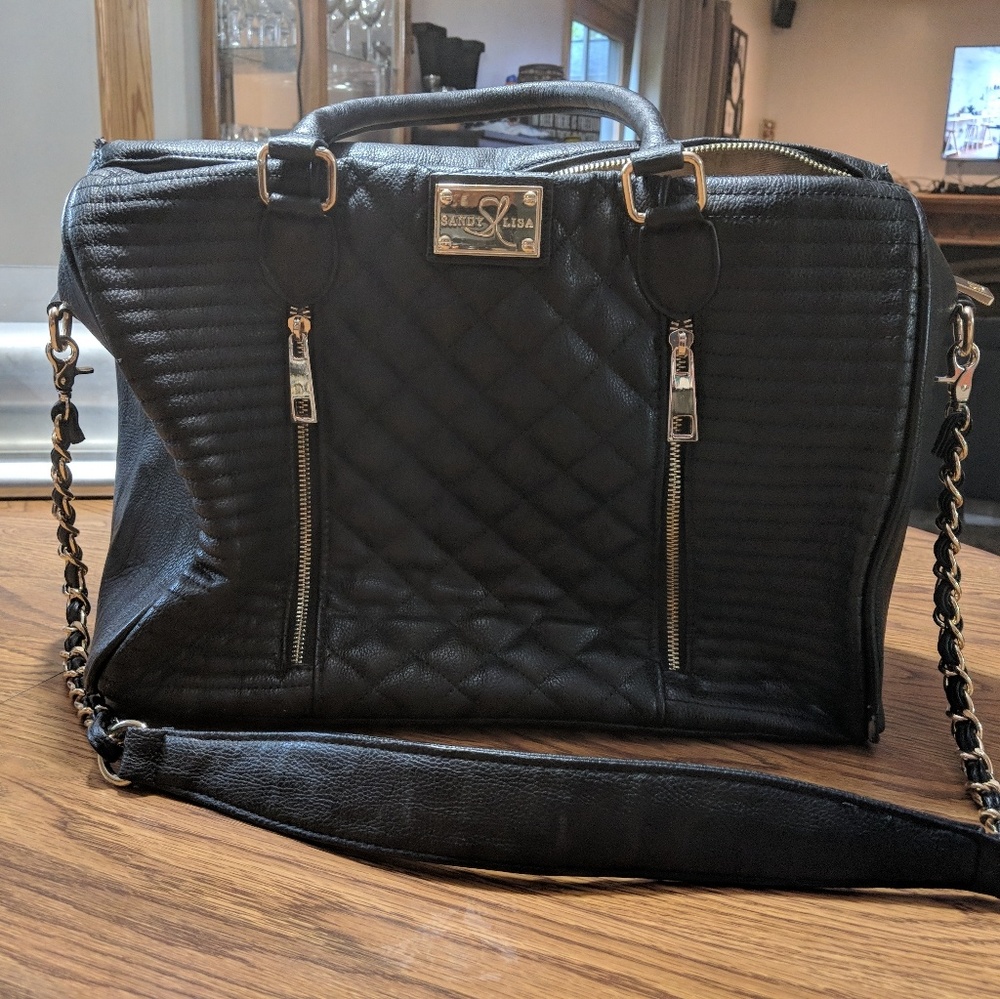 Sandy and Lisa Quilted Laptop Bag